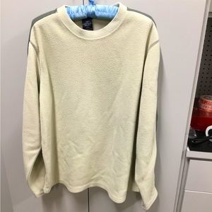 Men’s long sleeve fleece pullover sweatshirt